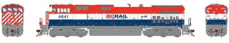 BC Rail Dash 9 DCC and Sound