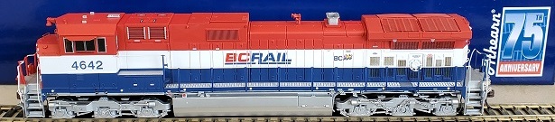  BC Rail Dash 9 9 DCC and Sound

 