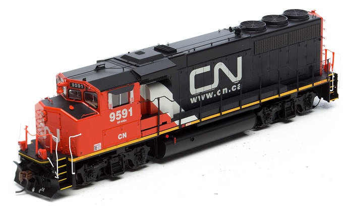 Canadian National GP40-2L - Web
