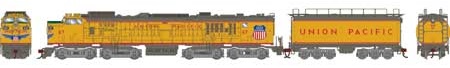 HO Gas Turbine w/Tender w/DCC &