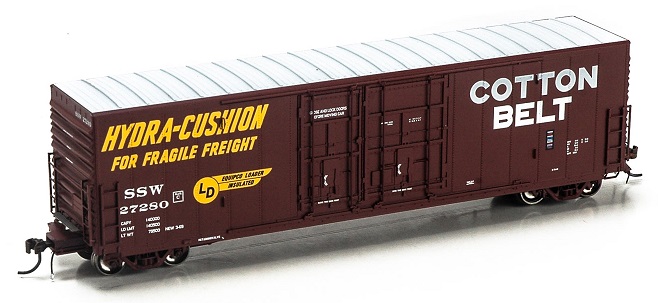 50' PC&F Box w/8'& 6', Cotton Belt