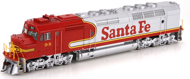 Santa Fe FP45 w DCC and Tsunami
