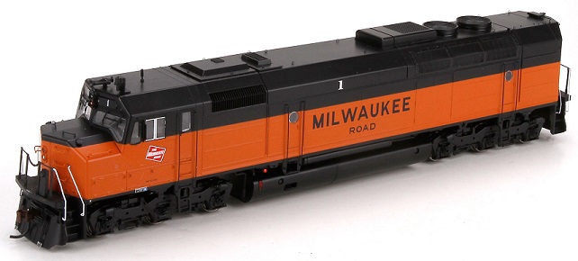  Milwaukee Road FP45 with DCC and

 