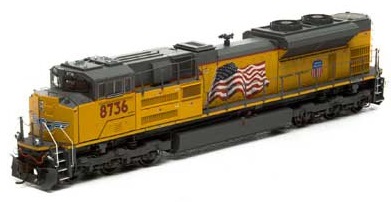 Union Pacific SD70ACe with Tsunami