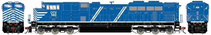 Citi Rail Leasing SD70M-2 with