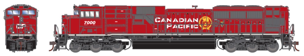 Canadian Pacific Monochrome Beaver