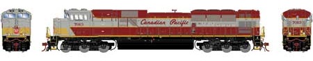 Canadian Pacific Monochrome
Heritage Scheme Script Lettering with Tsunami DCC and Sound