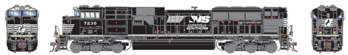 Norfolk Southern with Tsunami DC and