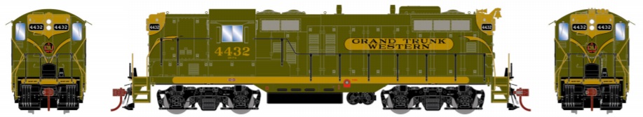 Grand Trunk Western (Green and Gold)