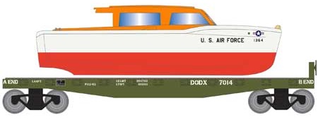  40' Flat w/Coast Guard Boat40' Flat w/Air
 