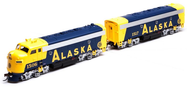Alaska Railroad F7A/F7B