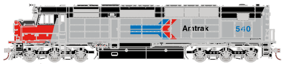 AMTRAK with DCC and Sound