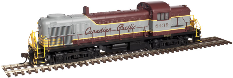 Alco RS3 - ESU LokSound and DCC - Classic
Gold -- Undecorated with Air-Cooled Exhaust