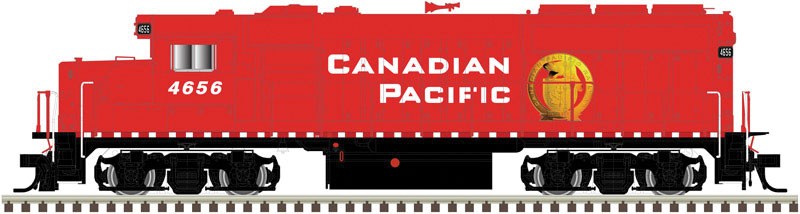  EMD GP40-2 - Standard DC - Master(R)
Silver -- Canadian Pacific (red, white; Golden Beaver Logo)

 