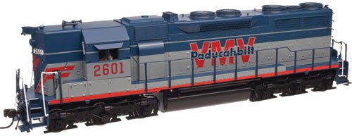 EMD SD35 High Nose w/DCC -
Master(R) -- VMV Leasing (silver, blue, red)