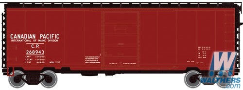  Canadian Pacific (Boxcar Red, black,

 