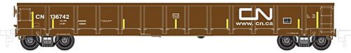   Canadian National (Boxcar Red, white,

 