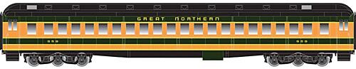  Heavyweight Single-Window Coach -
Great Northern (Omaha Orange, Pullman Green)
 