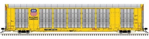  Gunderson Multi-Max Enclosed Auto Rack
 - Union Pacific (silver, yellow, black; Building America, TT Logos)

 