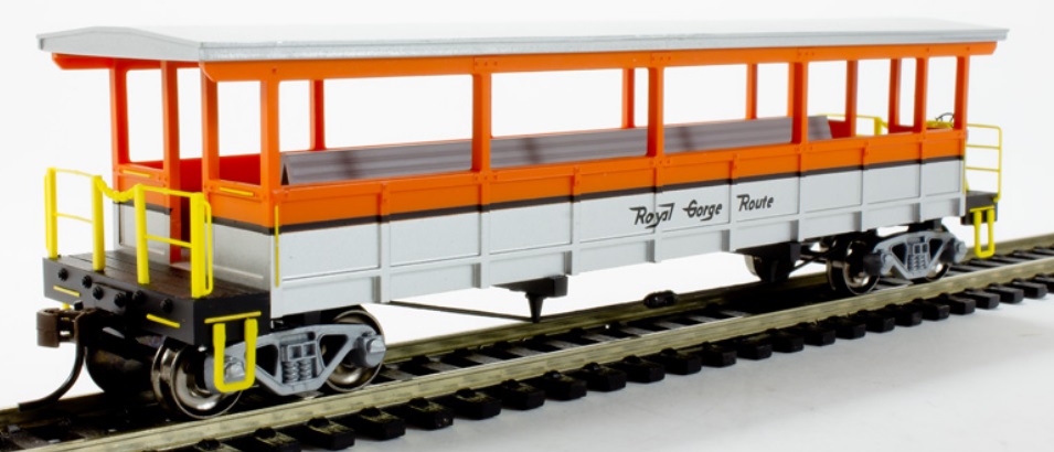 HO Open Sided Excursion Car w
 