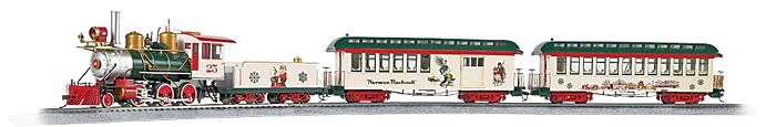  Norman Rockwell's American Christmas Train Set 