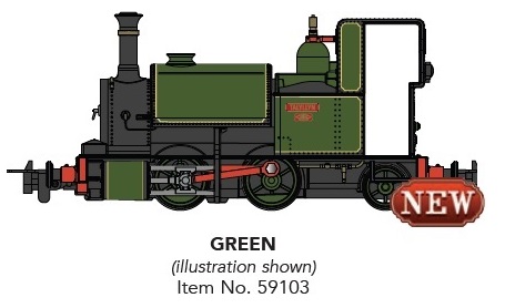  0-4-2ST Talyllyn Locomotive - Green 