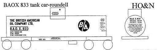  BAOX 833 Tank Car with Roundel
 