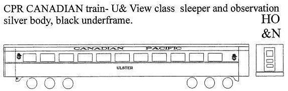  Canadian U and View class

 