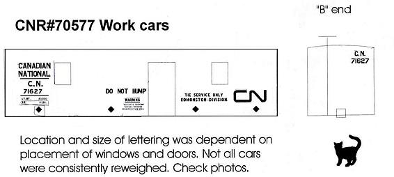  CNR Work Cars

 