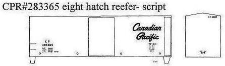  CPR 8 Hatch Reefer - Script

 
