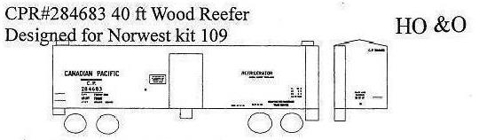  CPR 40ft Wood Reefer-Fishbelly

 