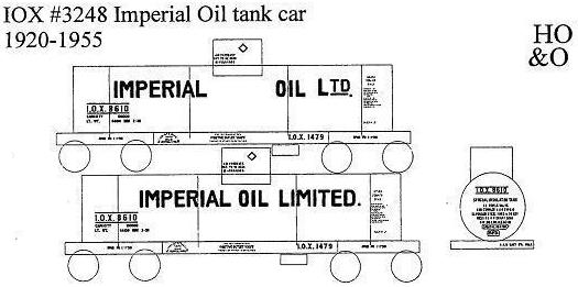  Imperial Oil tank car 1930-1955
 