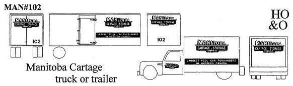  Manitoba Cartage truck or trailer

 