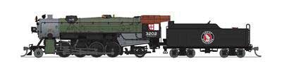  USRA Heavy 2-8-2. Sound and DCC. Great
Northern (green, black, graphite, Tuscan)

 