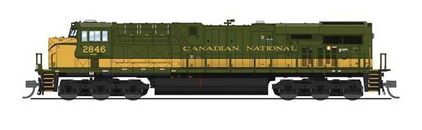  GE ES44AC - Sound and DCC - Canadian
National (Fantasy Scheme, green, yellow)

 