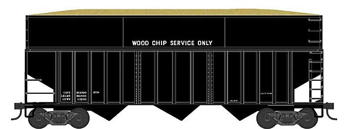  70 Ton Ribbed Side Woodchip Hopper, Data

 