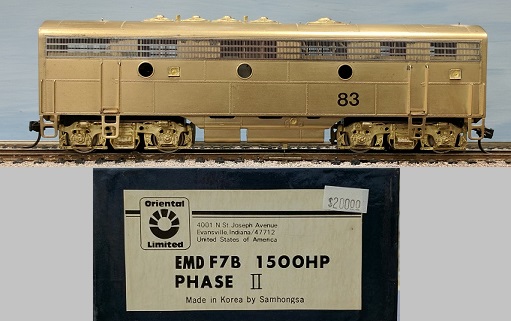 Canadian Pacific Railway - EMD F7B Phase II

