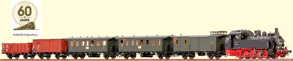 HO 60 YEAR JUBILEE - SPECIAL PRESENTATION TRAIN SET