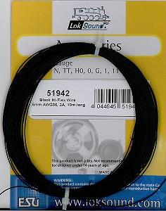  Thin cable, Diameter 0.5mm, AWG36, 2A,
 