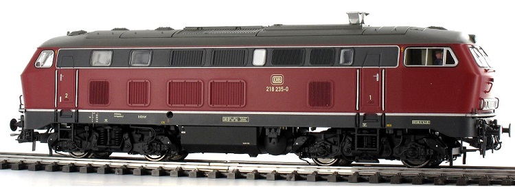  DB Diesel Locomotive BR 218-235 (DCC Sound Decoder) 