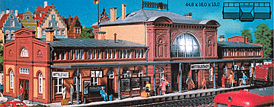 HO Mittelstadt Passenger Station Kit