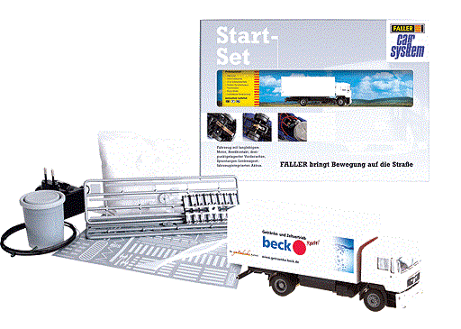  Car System Operating Vehicles -- Starter Set w/LKW MAN Truck 