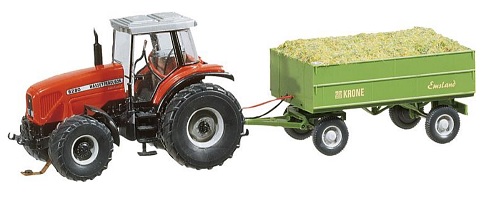 MF Tractor with trailer (WIKING)