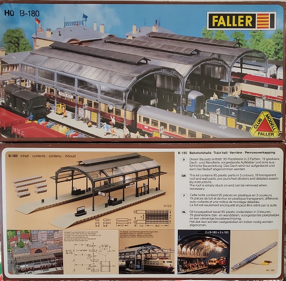 HO Train Shed kit