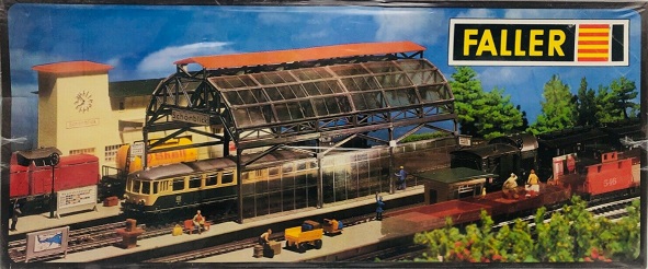 HO Station Platform Overbridge Kit