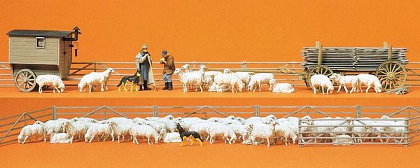  Shepherd with Flock 
