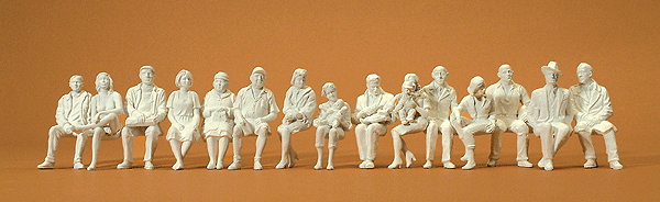 Unpainted Seated Passengers