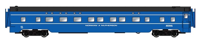  N-Scale BC Rail Sleeper Norman McPherson 
