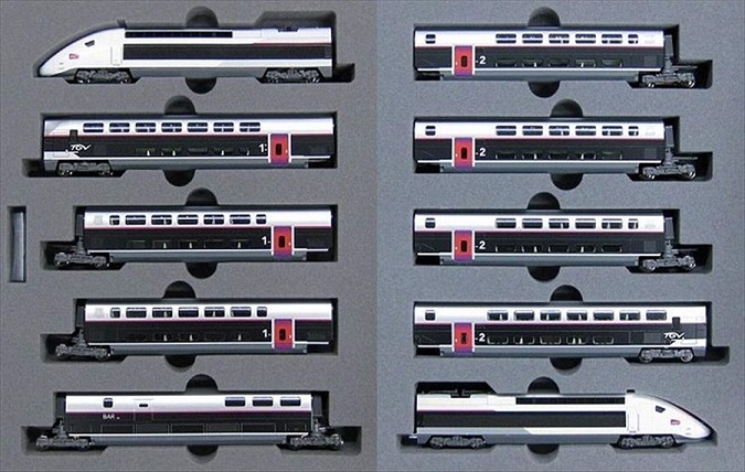 TGV Duplex New Color Carmillon Set