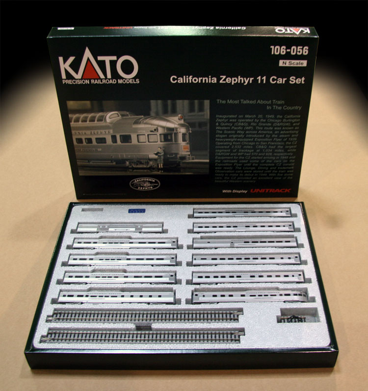 California Zephyr Passenger Car Set